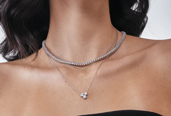 Lab grown diamonds pendants