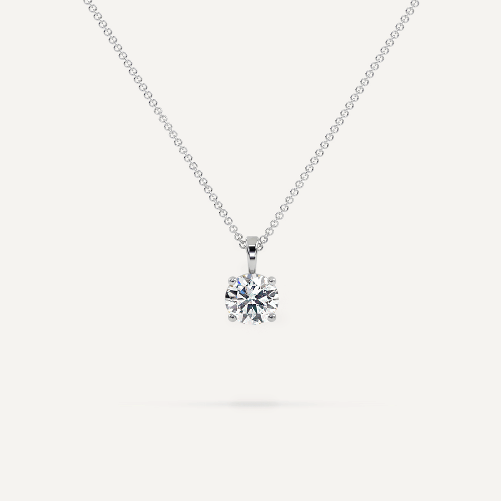 16 inch Necklace Lab Grown Diamond Pendant