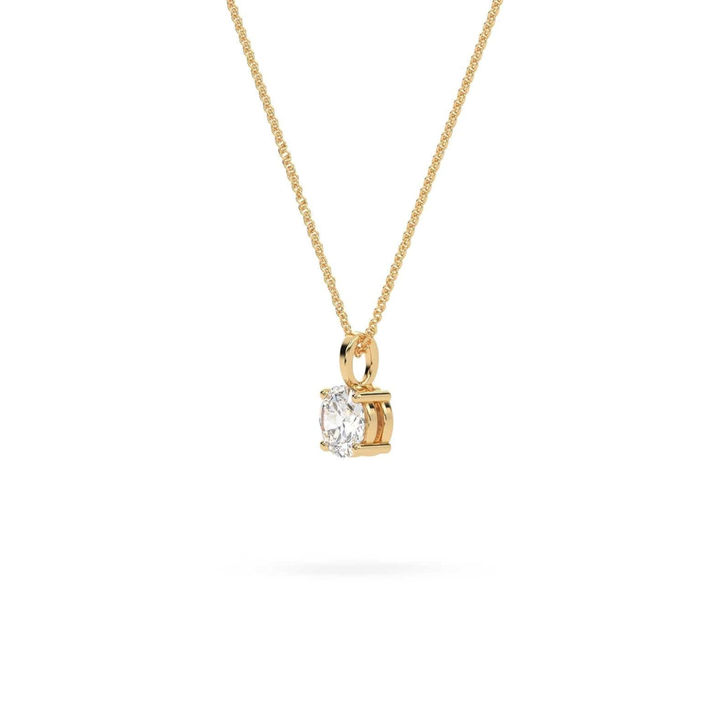 2.50 carat Minimalist Lab Diamond Pendant