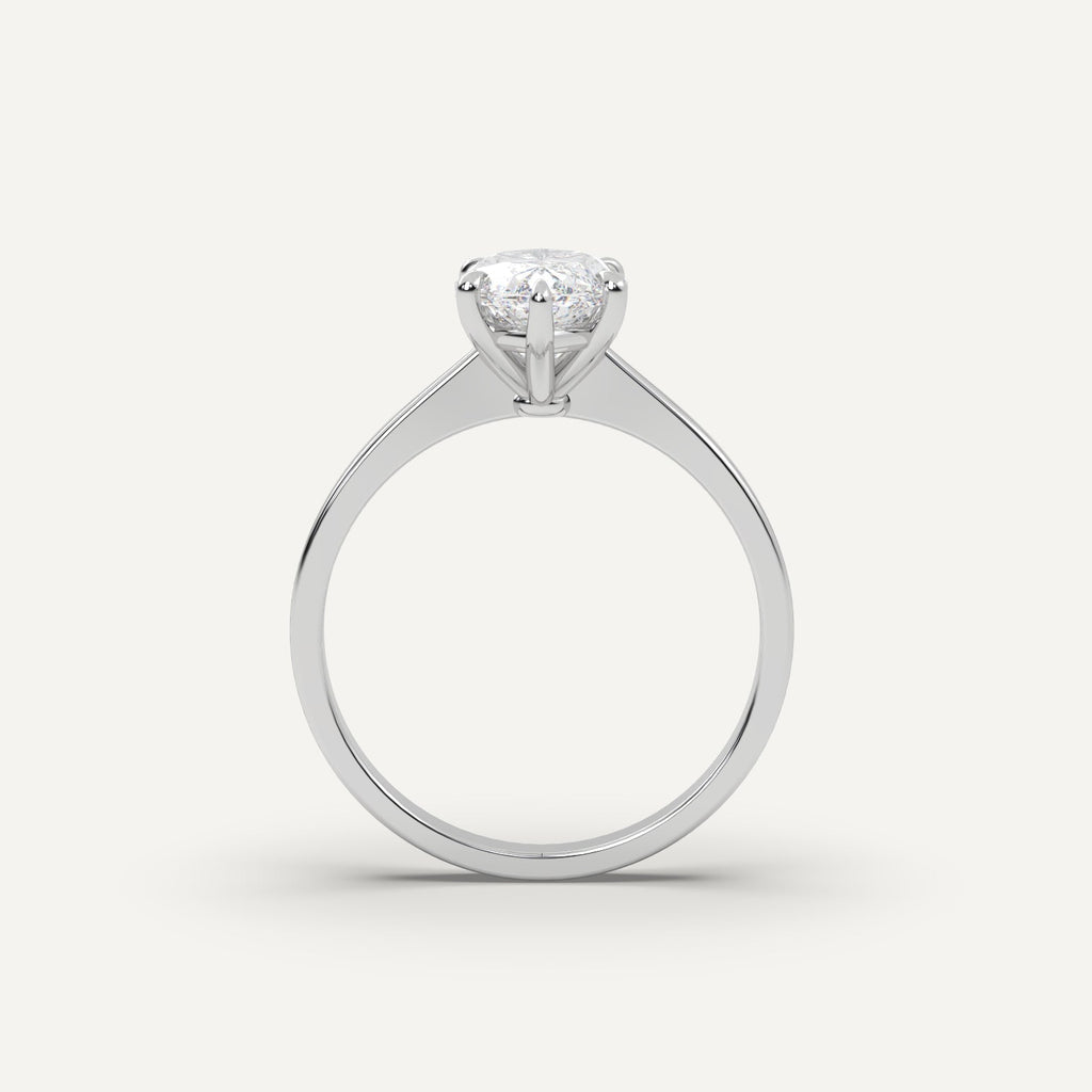 2 Carat Marquise Cut Engagement Ring In 950 Platinum