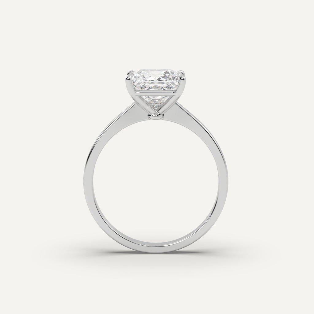 2 Carat Princess Cut Engagement Ring In 950 Platinum
