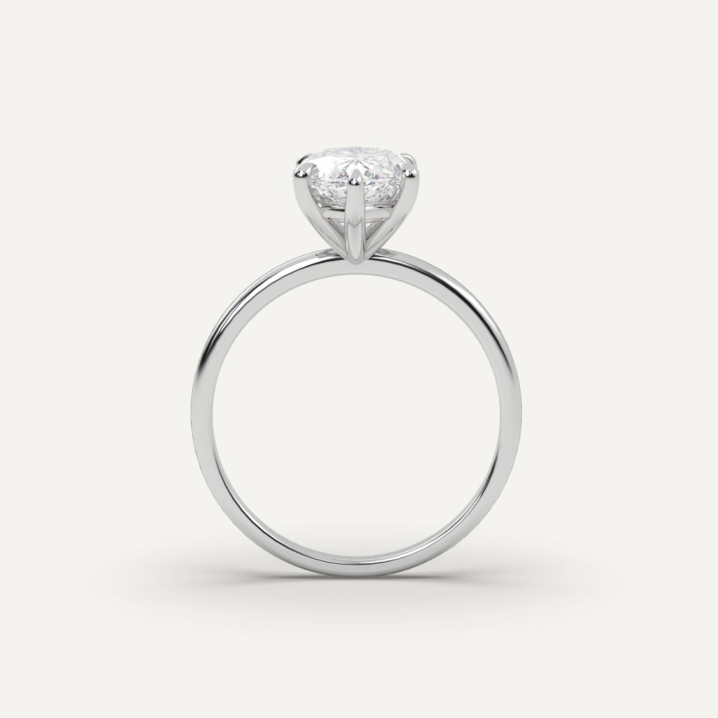 3 Carat Marquise Cut Engagement Ring In 950 Platinum