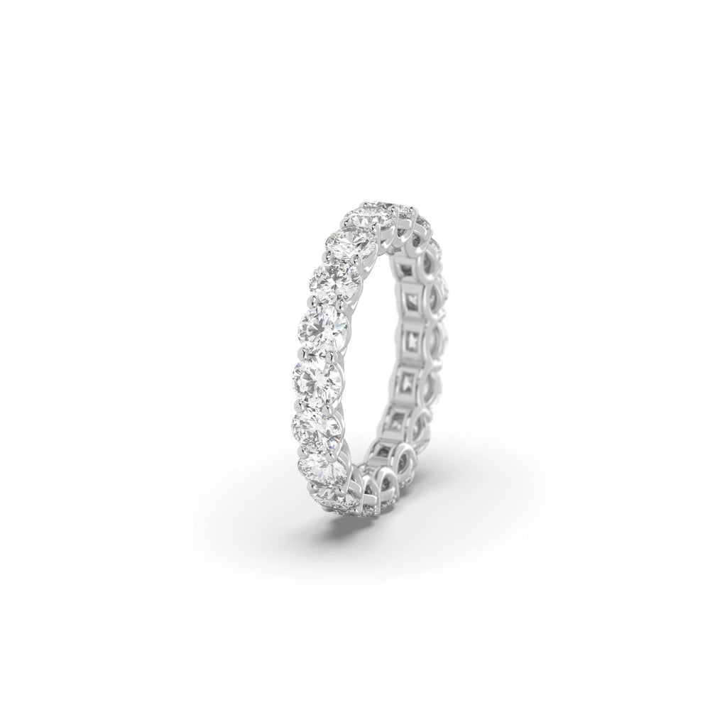 4 carat Natural Diamond Full Eternity Ring