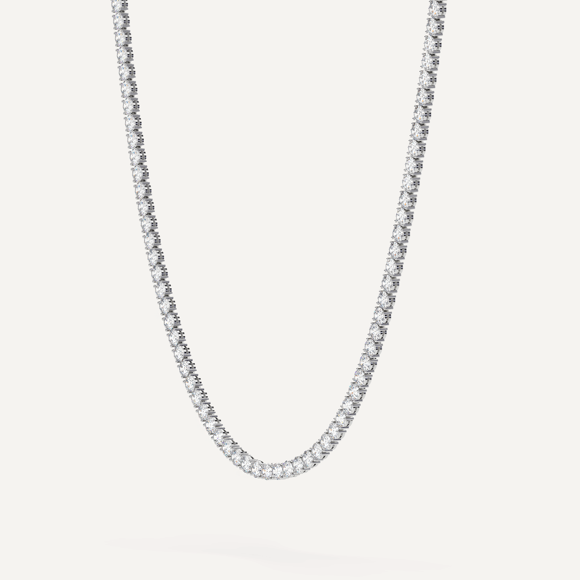 Luxe Diamond Tennis Necklace – Ring Concierge