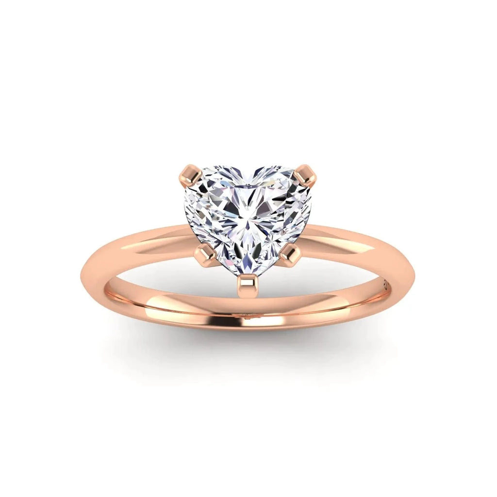 Heart-Rose Gold|Heart|14K Rose Gold|18K Rose Gold