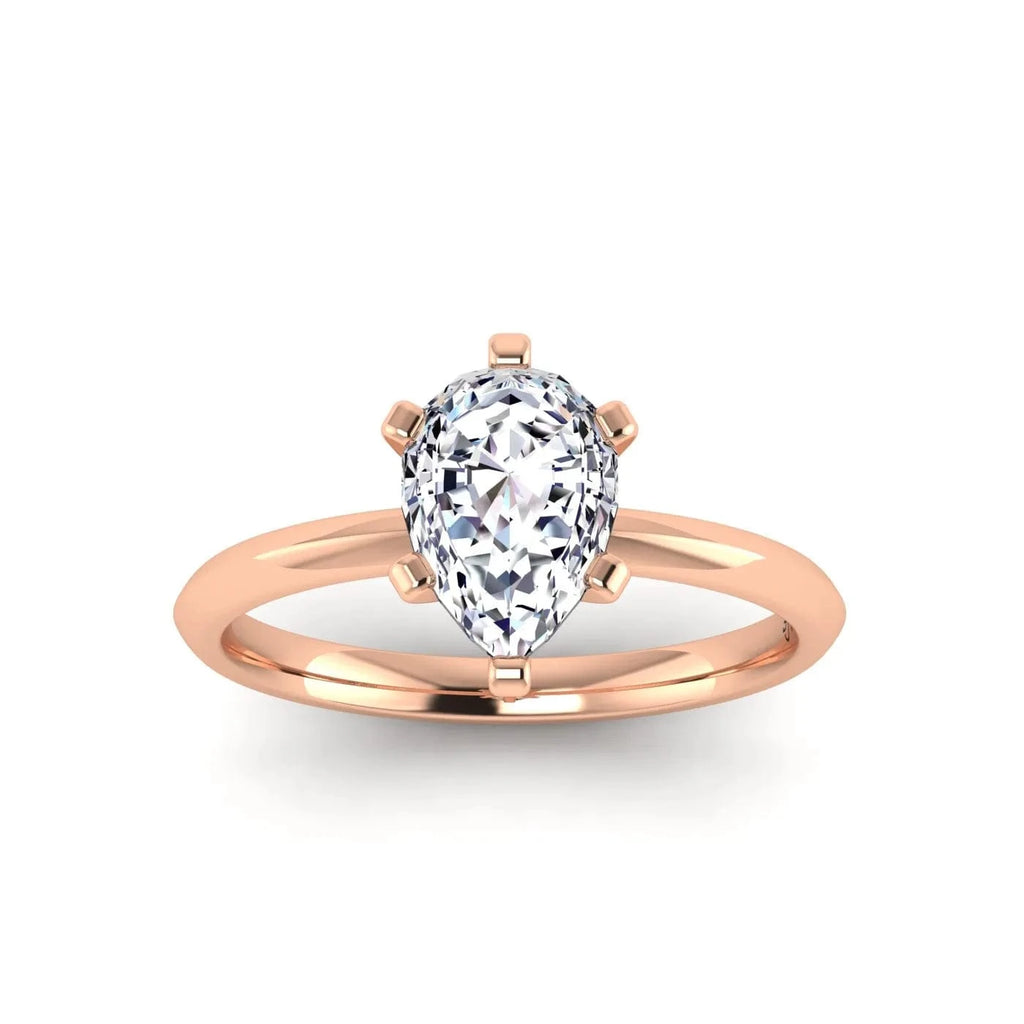 Pear-Rose Gold|Pear|14K Rose Gold|18K Rose Gold