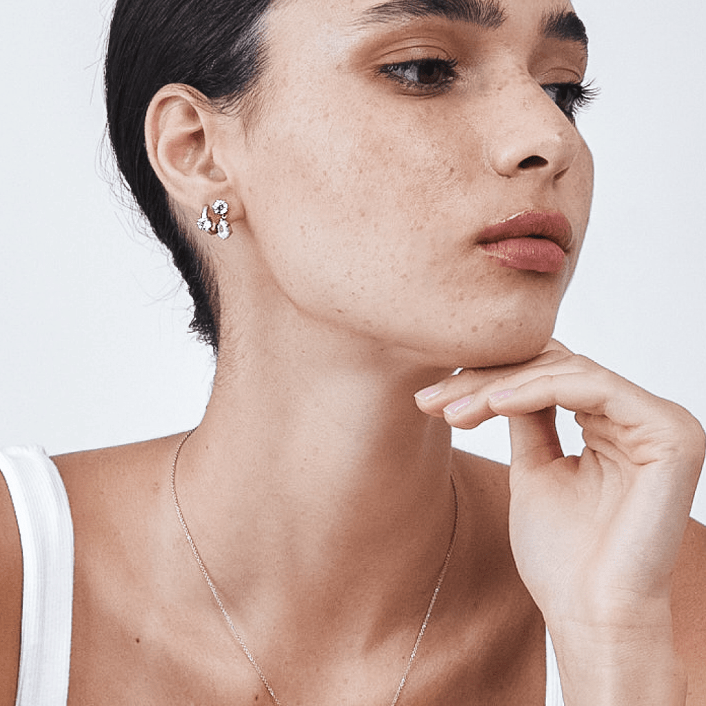 Earrings Dangling Earrings With Teardrop Pears