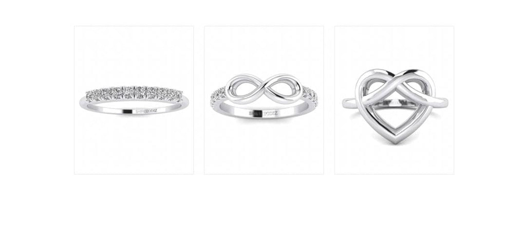Promise rings under $500