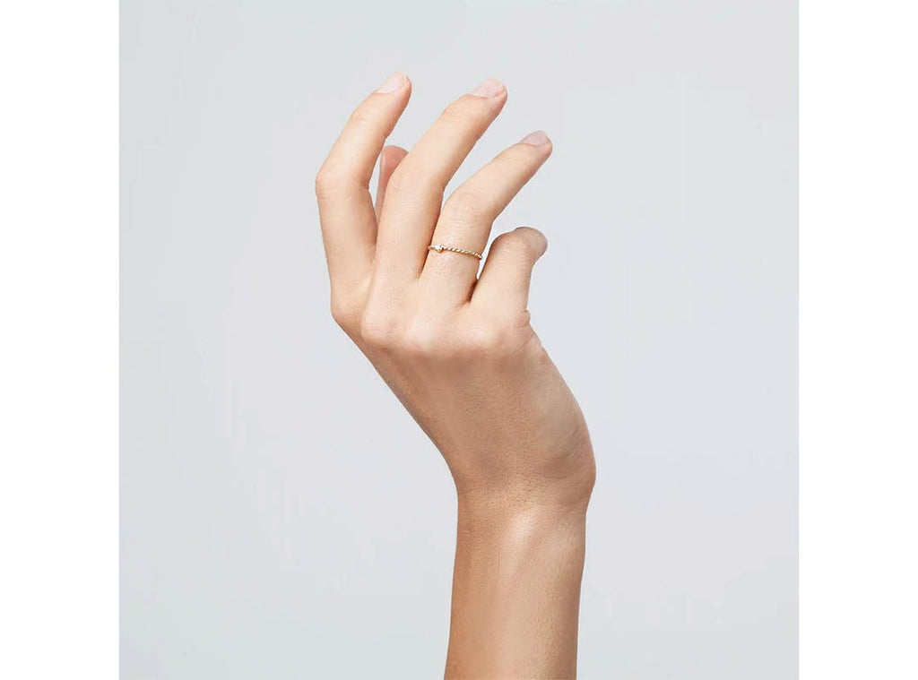 Very small diamond ring