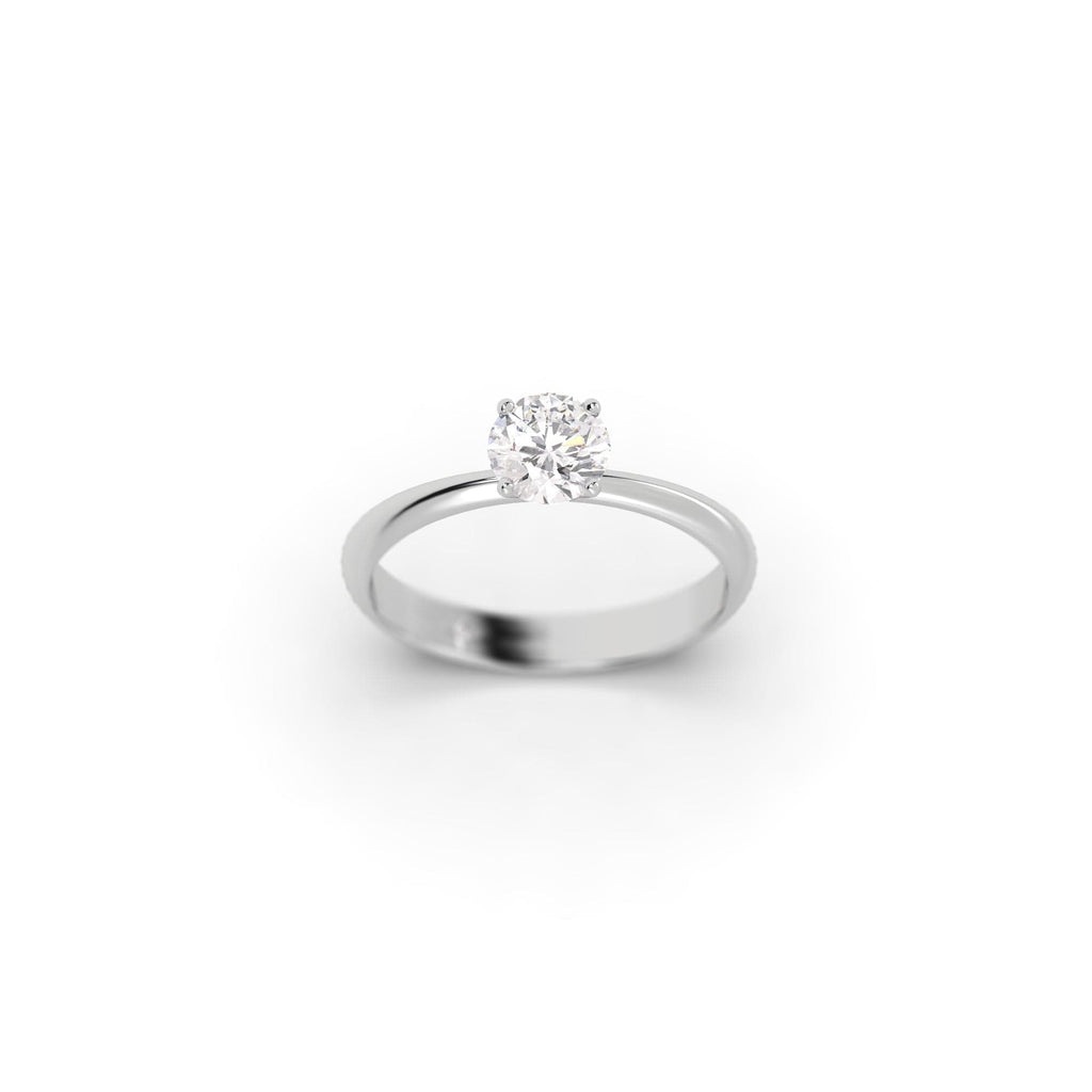 Engagement 1.65 carat Classic Solitaire CE Natural Diamond Engagement Ring