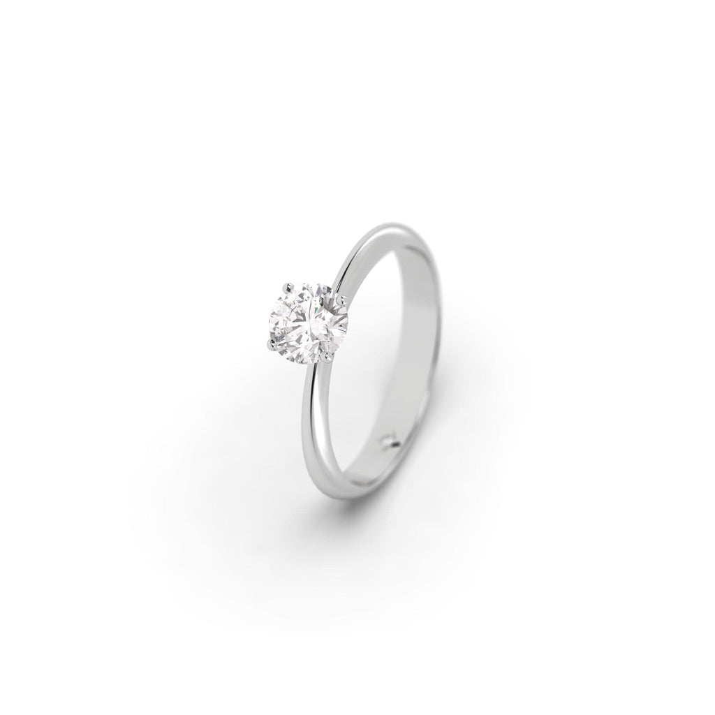 Engagement 1.65 carat Classic Solitaire CE Natural Diamond Engagement Ring