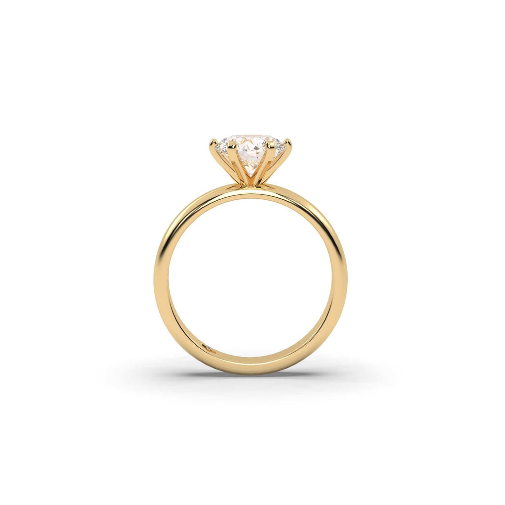 Engagement 1.81 carat 6-Prong Solitaire Round Diamond Engagement Ring