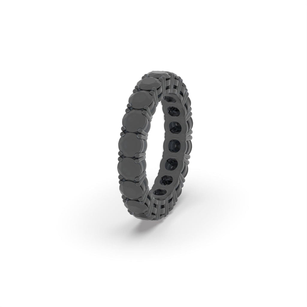 Round Lab Grown Diamond Full Eternity Band Ring